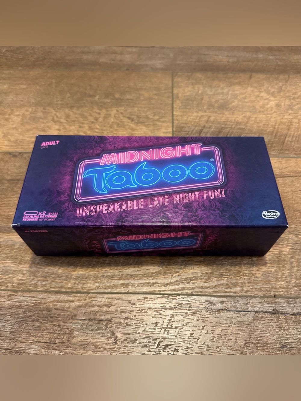 Hasbro Midnight Taboo Board Game for Adults Party Game